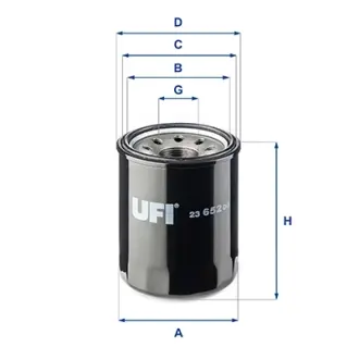 Масляний фiльтр UFI 23.652.00