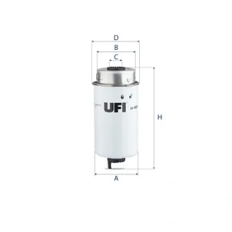 Фільтр паливний UFI 24.457.00