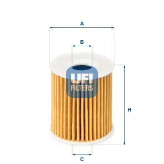 Масляний фiльтр UFI 25.035.00