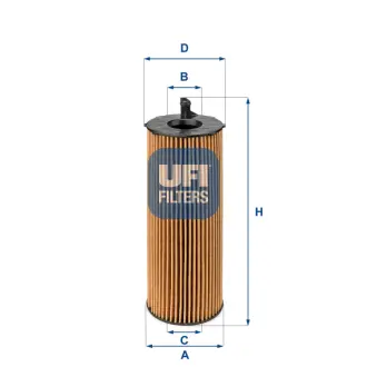 Масляний фiльтр UFI 25.068.00