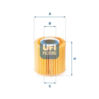 Масляний фiльтр UFI 25.150.00