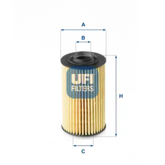 Масляний фільтр UFI 25.163.00