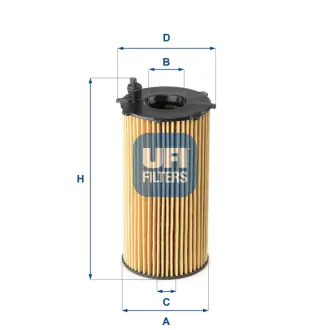 Масляний фільтр UFI 25.167.00