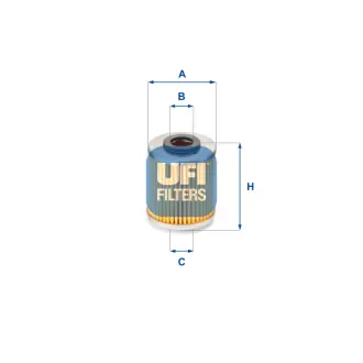 Масляний фiльтр UFI 25.587.00