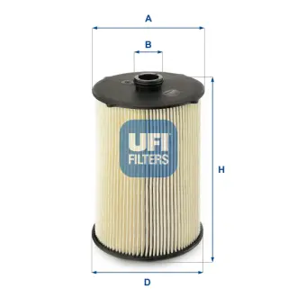 Паливний фільтр UFI 26.043.00
