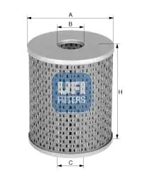 Паливний фільтр UFI 26.670.00