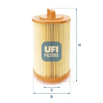 Повітряний фільтр UFI 27.486.00