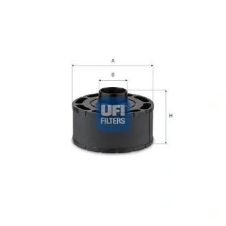 Фільтр повітряний 138x215x63,5 FOGO FDR 20 M3S, FDR 40 M3S INGERSOLL RAND G 33R SDMO J24M, J33, J33K, J44K UFI 27F1500