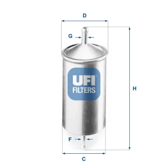 Паливний фільтр UFI 31.501.00