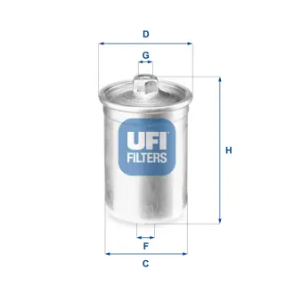 Паливний фільтр UFI 31.506.00