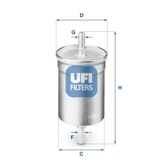 Паливний фільтр UFI 31.710.00