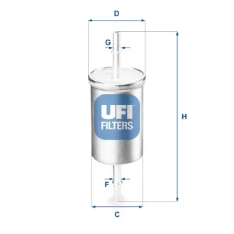 Паливний фільтр UFI 31.769.00