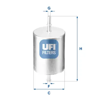 Паливний фільтр UFI 31.817.00