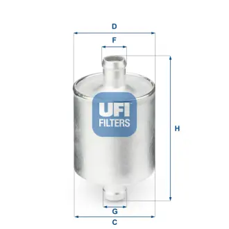 Паливний фільтр UFI 31.836.00