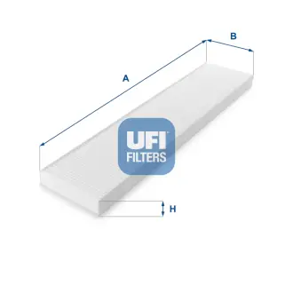 Фiльтр салону UFI 53.017.00