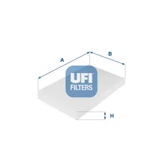 Фiльтр салону UFI 53.038.00