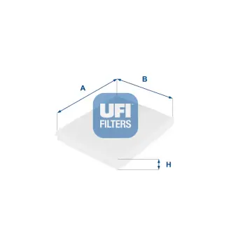Фiльтр салону UFI 53.043.00