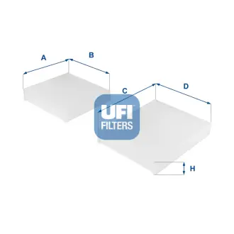 Фільтр салону UFI 53.143.00