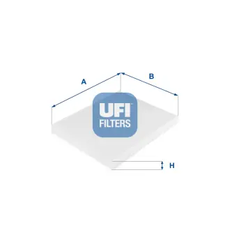 Фiльтр салону UFI 53.149.00