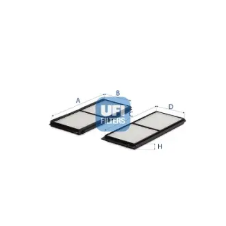 Фiльтр салону UFI 53.219.00