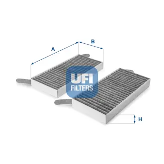 Фiльтр салону UFI 54.173.00