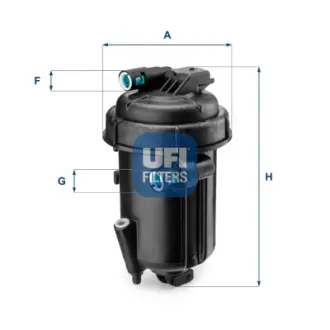Корпус паливного фільтра UFI 55.163.00