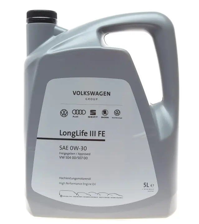 Олива 0W30 LongLife III FE (5L) VW504.00/507.00 VAG GS55545M4 (фото 1)