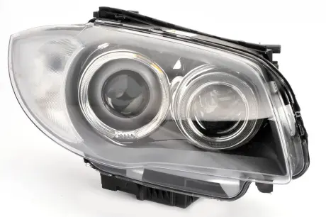 Фара Прав (bi-xenon, D1S, електричн, з мотором, колір повороту: прозора) BMW 1 E81, E87, 1 E82, E88 03.07-12.13 Valeo 044284