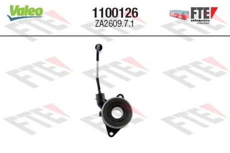 FIAT вижимний підшипник (гідравлічний) 500X Valeo 1100126