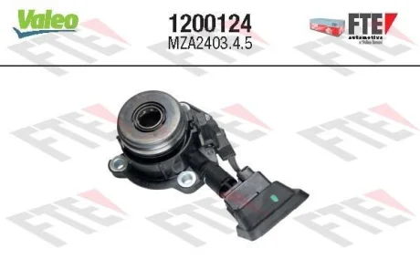 VALEO CITROEN вижимний підшипник BERLINGO, C4 CACTUS, C4 GRAND PICASSO I, C4 GRAND PICASSO II, C4 II, C4 PICASSO I, C4 PICASSO II, C5 III, DS3, DS4, DS5, JUMPY 1.6-2.0DH 08.05- Valeo 1200124