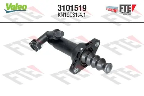 Робочий циліндр зчеплення (19,05мм) AUDI A1, A3, Q2, TT SEAT ALTEA, ALTEA XL, ARONA, ATECA, IBIZA IV, IBIZA IV SC, IBIZA IV ST, IBIZA V, LEON, LEON SC, LEON ST, TOLEDO III, TOLEDO IV 1.0-3.6 10.00- Valeo 3101519