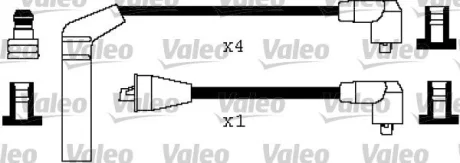 HYUNDAI К-кт проводів Atos -01 Valeo 346481