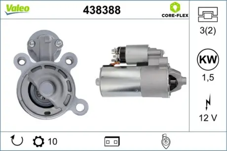 Стартер Valeo 438388