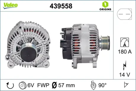 Генератор Valeo 439558