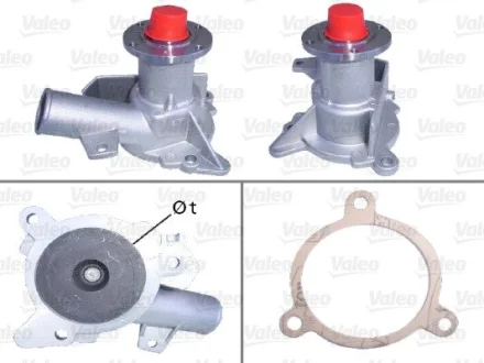 BMW помпа води 3 E30, 5 E28/E34 Valeo 506169