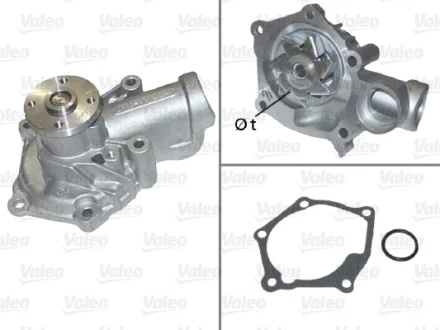 VALEO MITSUBISHI помпа води Outlander 2.4 03- Valeo 506934