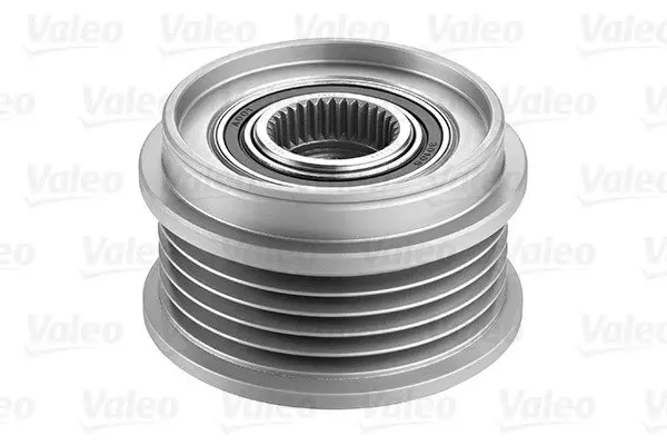 Шків генератора AUDI A4 B5, A4 B6, A6 C5, A8 D3, ALLROAD C5 SKODA SUPERB I VW PASSAT B5, PASSAT B5.5 1.6-3.0 11.94-03.08 Valeo 588041 (фото 1)