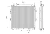 TOYOTA Радіатор охолодження двиг. HILUX VI 2.5 D-4D 01 Valeo 701265 (фото 1)