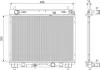 TOYOTA Радіатор охолодження Yaris 1.4 D-4D 05 Valeo 701366 (фото 1)