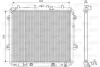 TOYOTA Радіатор системи охолодження двигуна LAND CRUISER PRADO 4.0 V6 VVT-i 09 Valeo 701555 (фото 1)