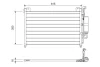 MAZDA Радіатор кондиціонера (конденсатор) Mazda 2 07 Valeo 814038 (фото 1)