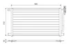 Радіатор кондиціонера BMW X3 (E83) 2.0-3.0 04-11 Valeo 817405 (фото 1)