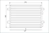 Радіатор кондиціонера Dacia Logan/Renault Logan/Megane/Scenic 1.4-2.0/1.5D-1.9D 96- Valeo 817701 (фото 1)