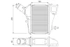 HONDA Інтеркулер CR-V III 2.2 07 Valeo 818686 (фото 1)