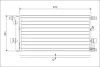 Радіатор кондиціонера AUDI A4/A5/A6 1.4-3.0 15- Valeo 822596 (фото 1)