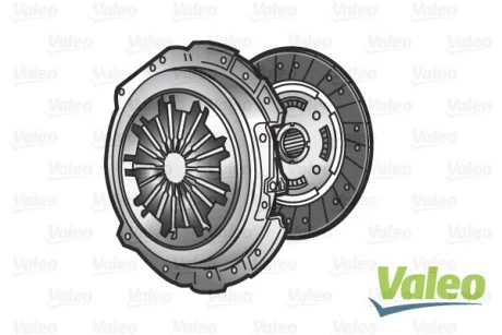 VALEO FORD К-кт зчеплення (без підшипника) B-Max,Fiesta VI 1.6TDCi 08- Valeo 832760