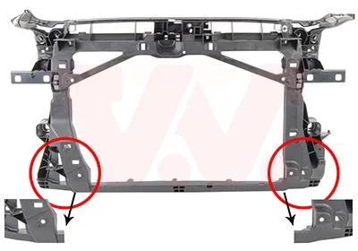 Панель пер. AUDI A3 12 > 16 Van Wezel 0336668