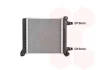 Радіатор охолодження BMW X1 F48/ 2 Serie 14+ 218i/220i/225 Van Wezel 06012728 (фото 1)