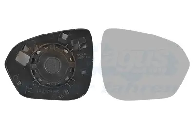 Скло дзеркала Dacia Duster 17- (R) Van Wezel 1557832