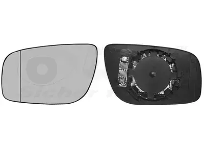 Скло дзеркала E-class (W211) 02-09 (L) Van Wezel 3043837